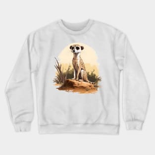 Meerkat Crewneck Sweatshirt